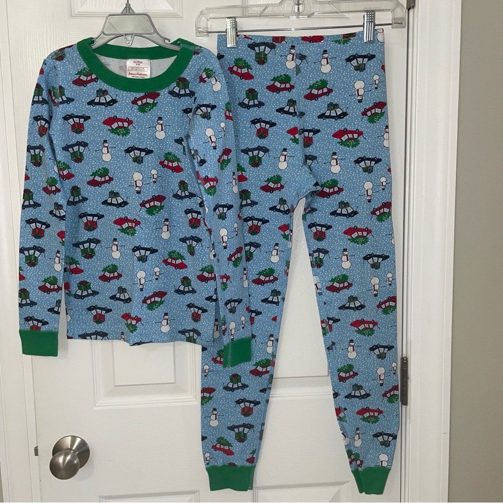 Hanna Andersson Snowman Print Pajamas